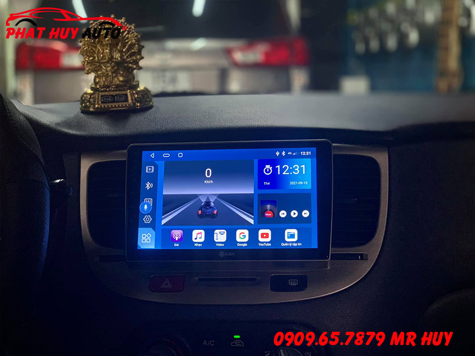 Màn hình xe Kia Pride 2006