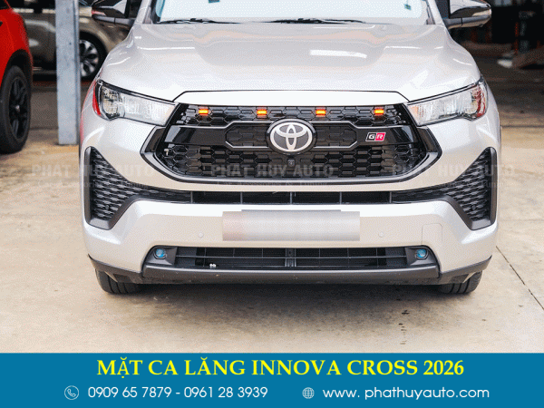 Mặt ca lăng Innova Cross 2026