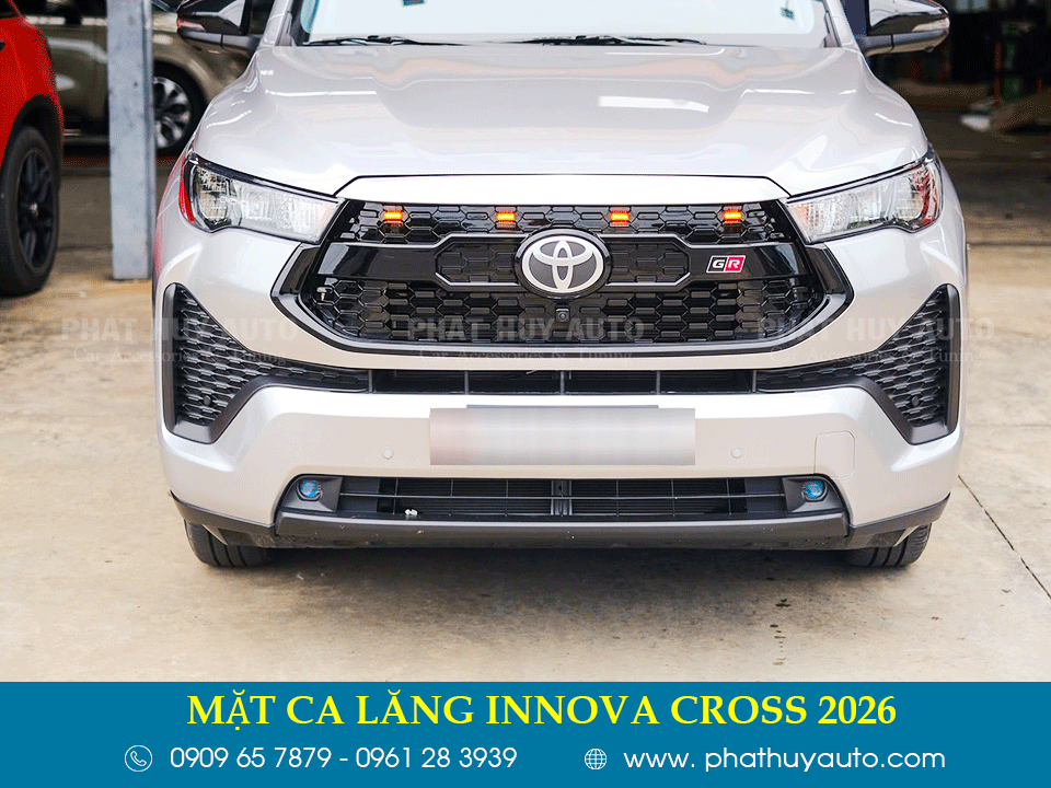 Mặt ca lăng Innova Cross 2026