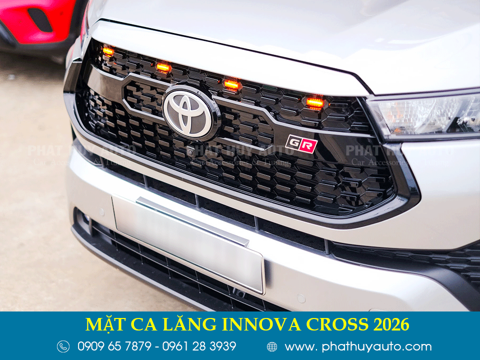Mặt ca lăng Innova Cross 2026