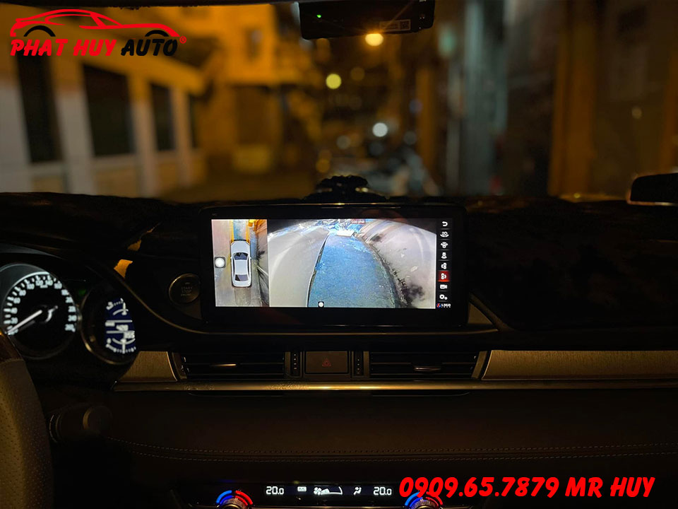 Mazda 6 2022 Gắn Màn Hình Liền Camera 360
