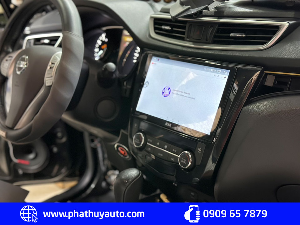 Nisan X-Trail lắp Màn hình Android Elliview S4 Basic