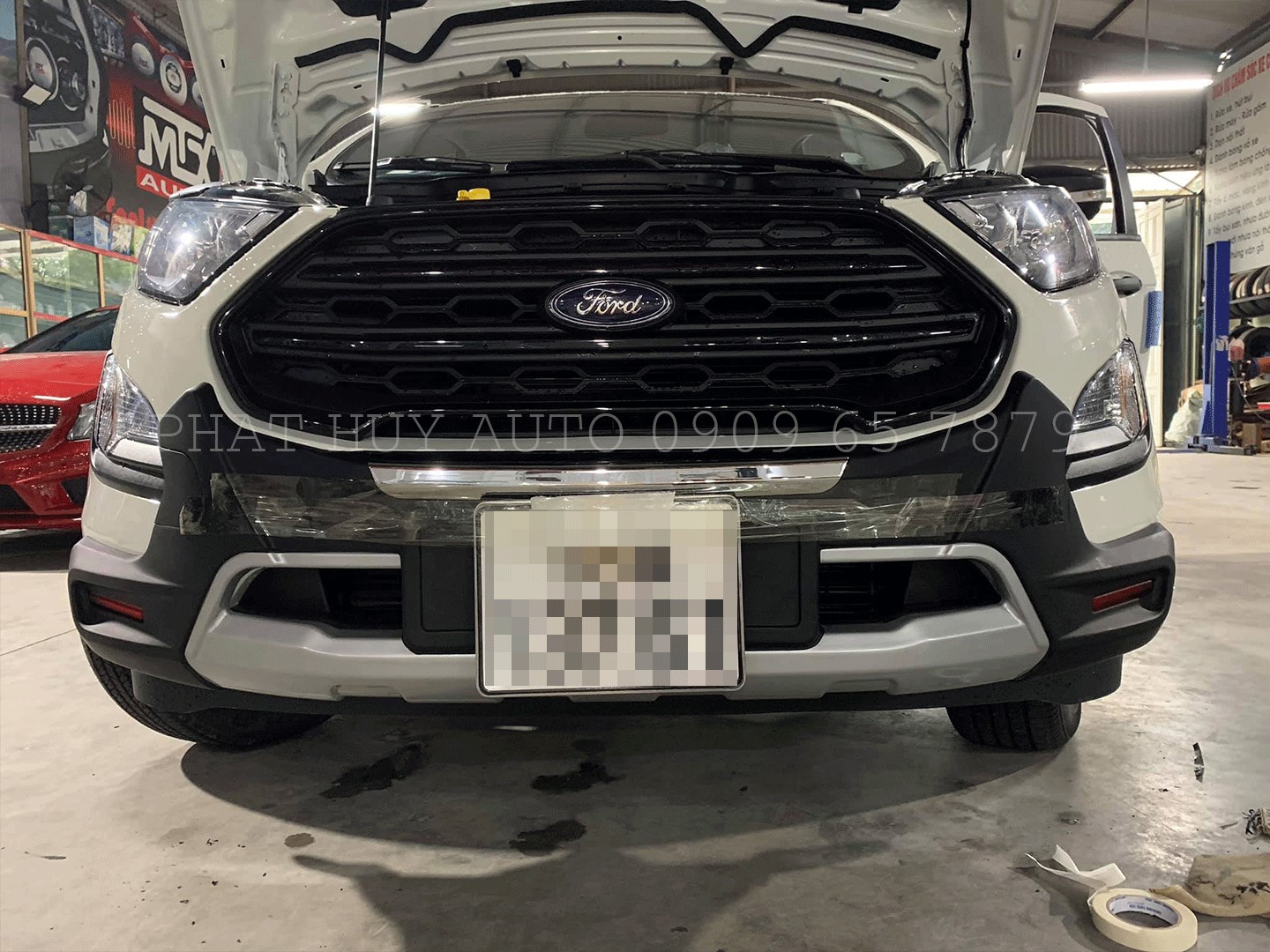 Ốp cản trước sau Ford Ecosport