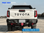 Ốp cản trước sau Hilux 2026