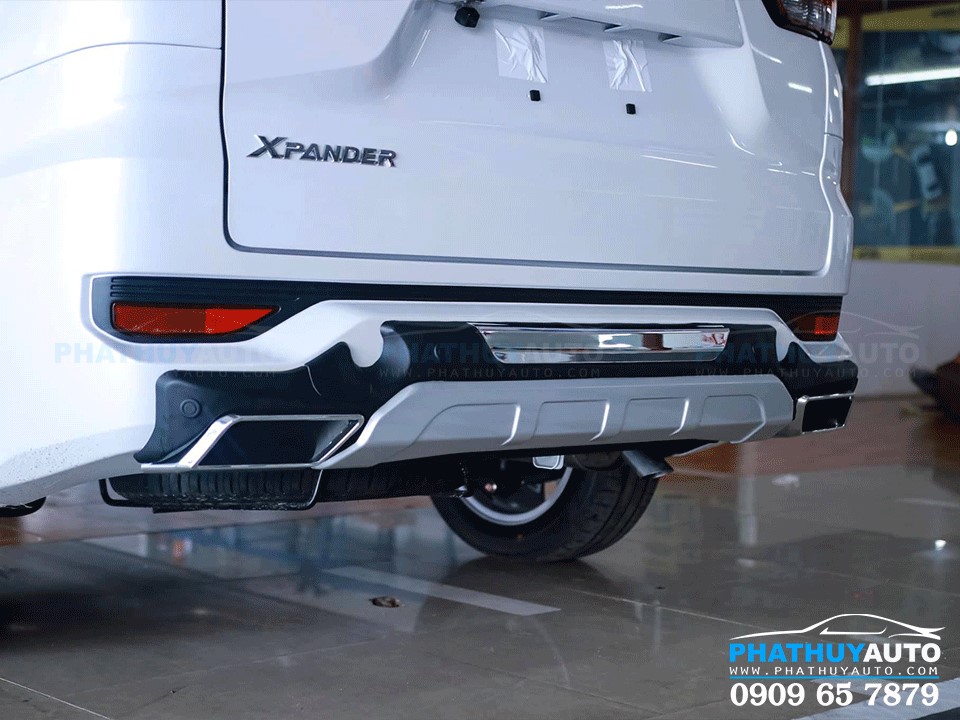 Ốp cản trước sau Xpander 2021