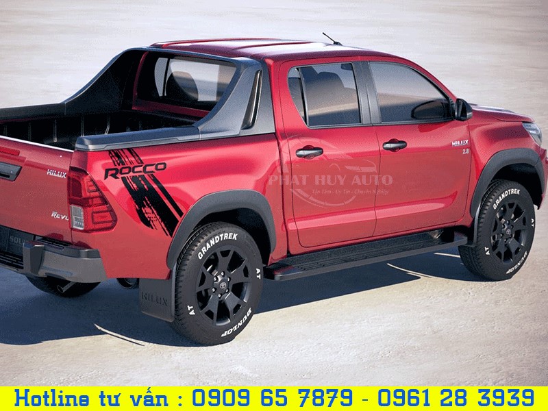 Ốp Cua Lốp Toyota Hilux 2021