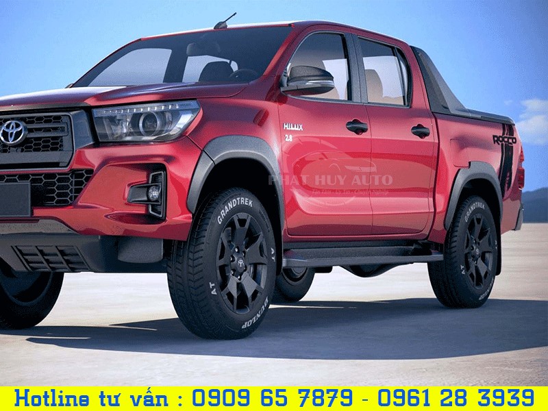 Ốp Cua Lốp Toyota Hilux 2021