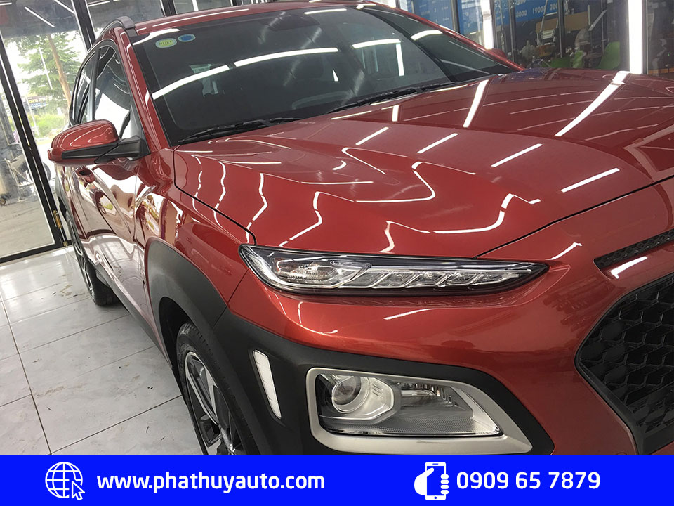 Phủ Ceramic ô tô Hyundai Kona