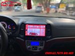 Santafe 2012 Lắp Màn Hình Android