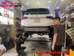 Santafe 2022 độ pô kiểu Mercedes