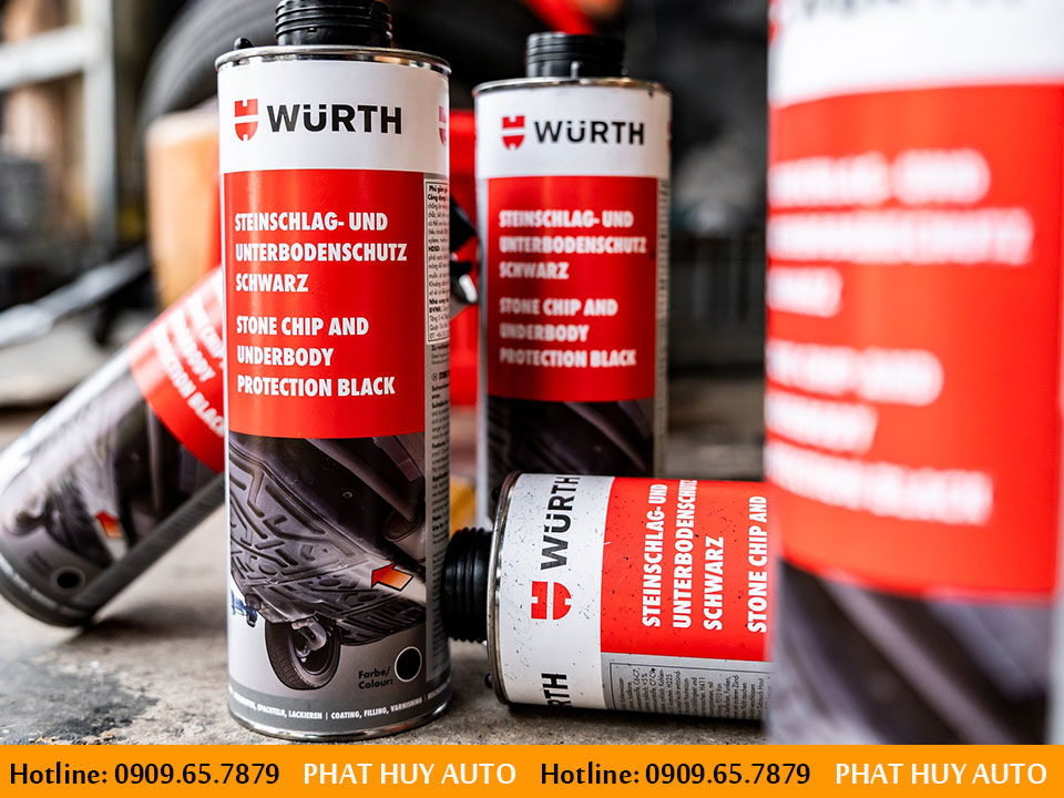 Sơn phủ gầm Hyundai Accent 2022