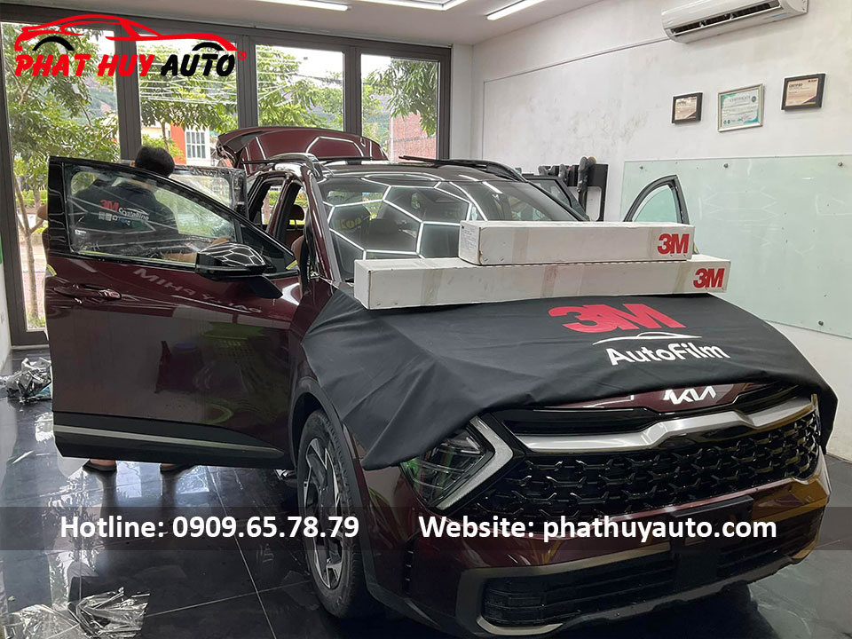Sportage 2022 dán phim cách nhiệt