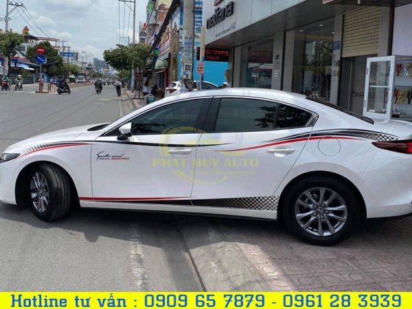 Tem Sườn xe Mazda 3 đẹp