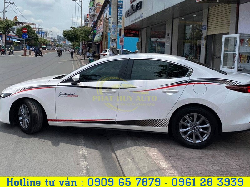 Tem Sườn xe Mazda 3 đẹp