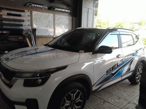 Tem xe Kia Seltos mẫu mới