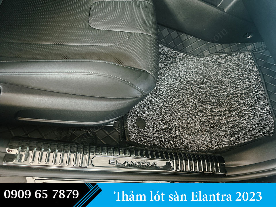 Thảm lót sàn 6D Elantra 2023