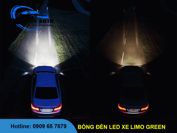 Thay đèn led cho Limo Green