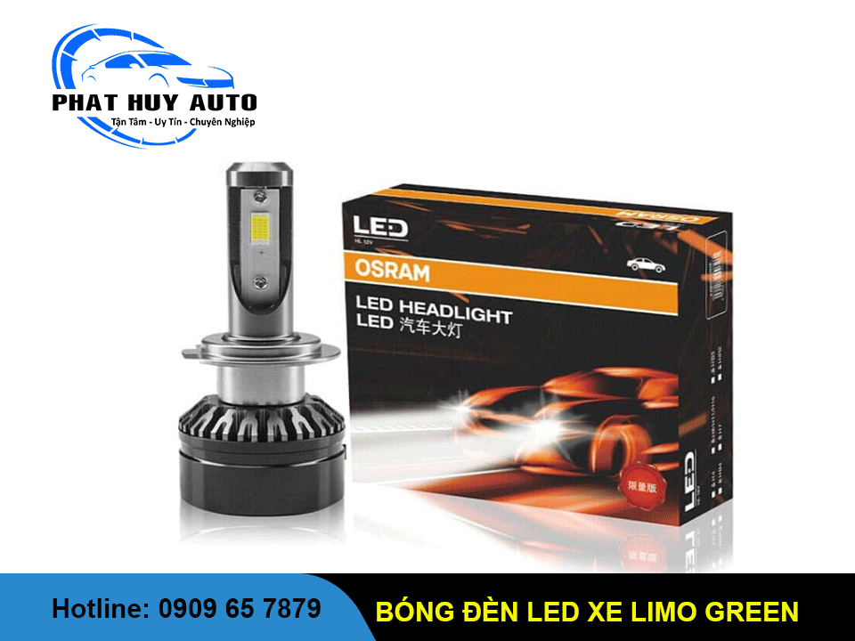 Thay đèn led cho Limo Green
