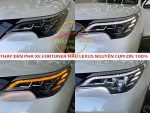 Thay đèn pha cho xe Fortuner