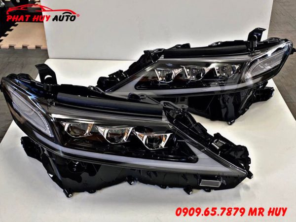 Thay đèn pha nguyên bộ Camry 2019-2021 kiểu Lexus