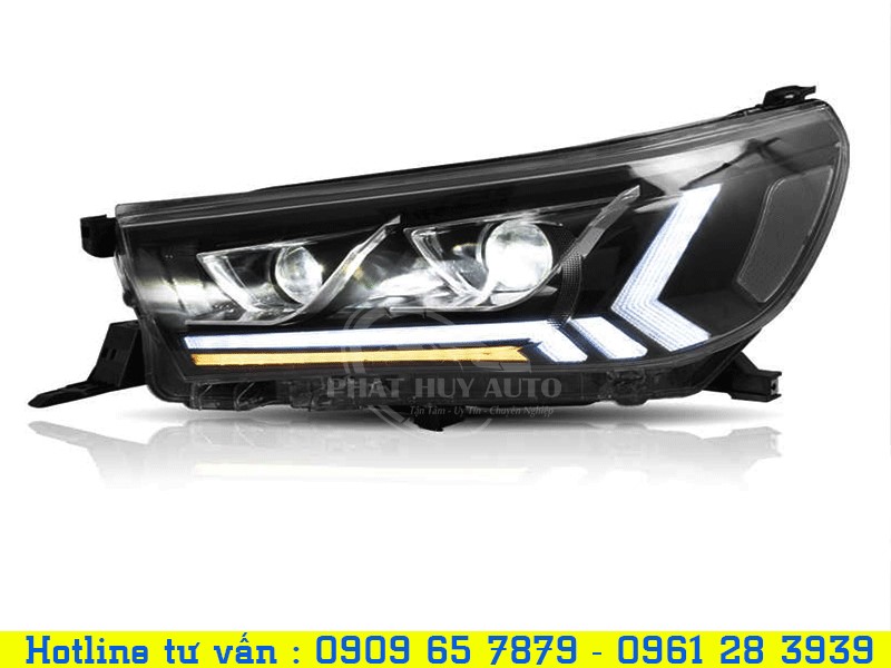 Thay Đèn Pha Nguyên Cụm Hilux