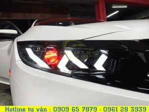 Thay Nguyên Cụm Đèn Pha Civic