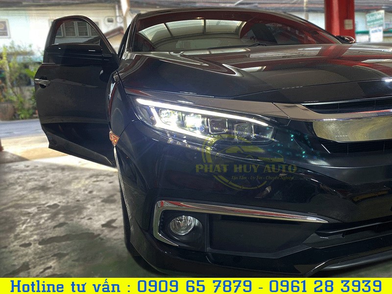 Thay Nguyên Cụm Đèn Pha Civic