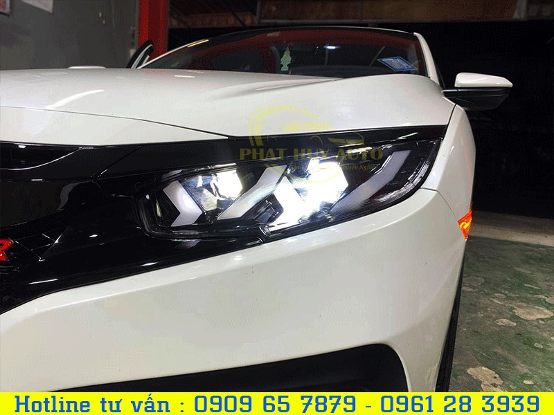 Thay Nguyên Cụm Đèn Pha Civic