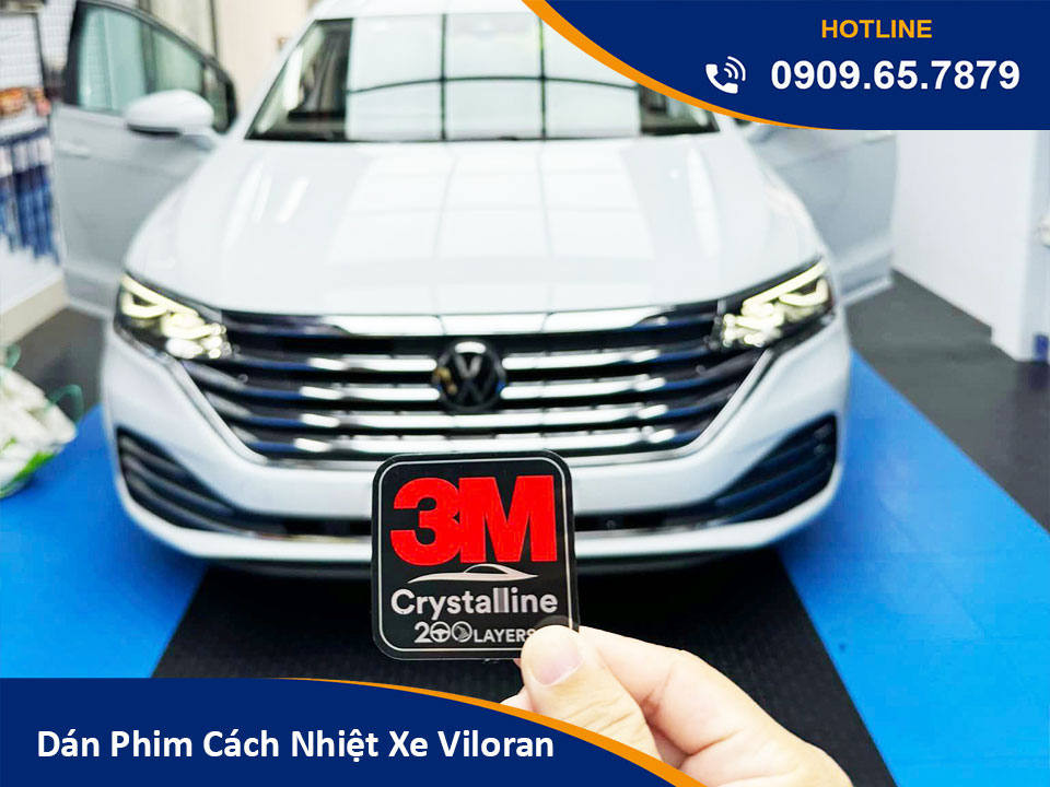 Volkswagen Viloran dán phim 3M Crystalline